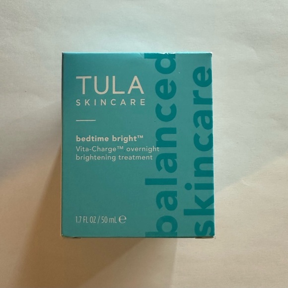 NWT, TULA Skincare, Bedtime Bright Vita-Charge Overnight Brightening Treatment - Picture 4 of 4